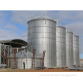 Flat bottom grain storage steel silo cost